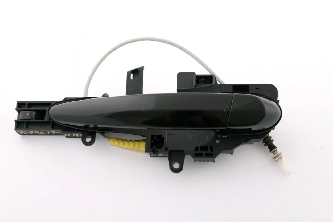BMW 1 Series 1 E87 Complete Front Left Grab Handle N/S Schwarz 2 - SKU rhd-7059677-SCH1 - Part number 7059677