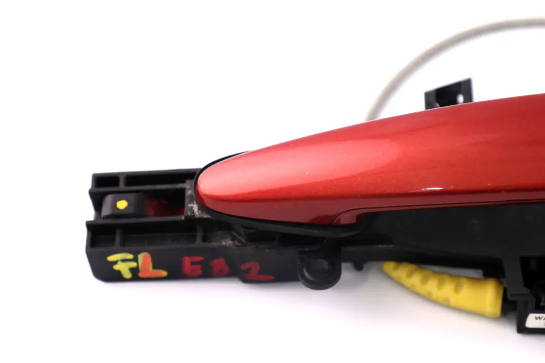 Complete Front Left Door Grab Handle N/S Sedona Red to BMW 1 Series E81 E82 E87 with Part number 7059677 BMW 1 Series E81 E82 E87 Complete Front Left Door Grab Handle N/S Sedona Red - SKU rhd-7059677-SED1 - Part number 7059677