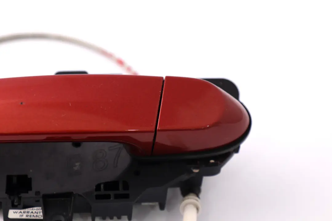 BMW 1 Series E81 E82 E87 Complete Front Left Door Grab Handle N/S Sedona Red - SKU rhd-7059677-SED1 - Part number 7059677