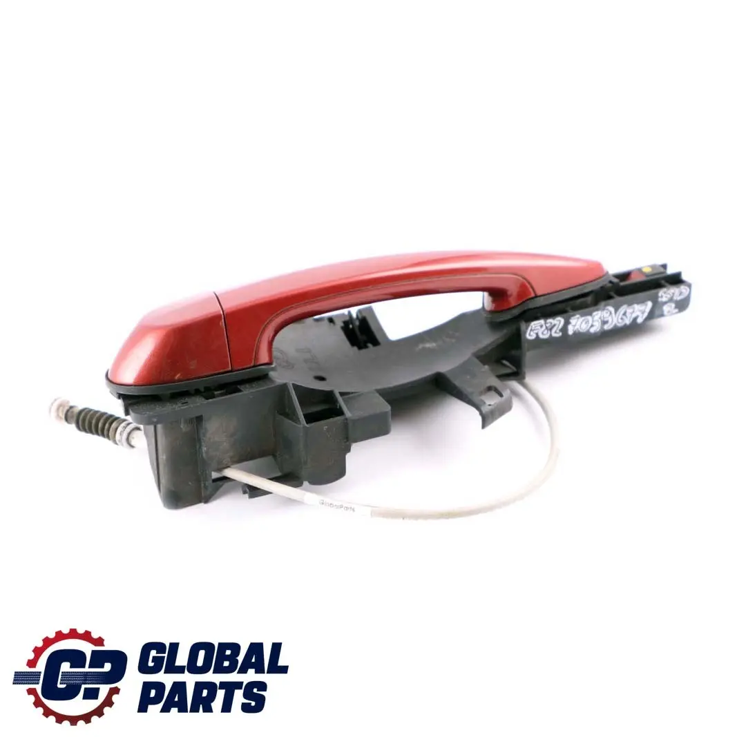BMW 1 Series 2 E81 E82 E87 Complete Left Door Grab Handle N/S Sedona Red A79 - SKU rhd-7059677-SED2 - Part number 7059677