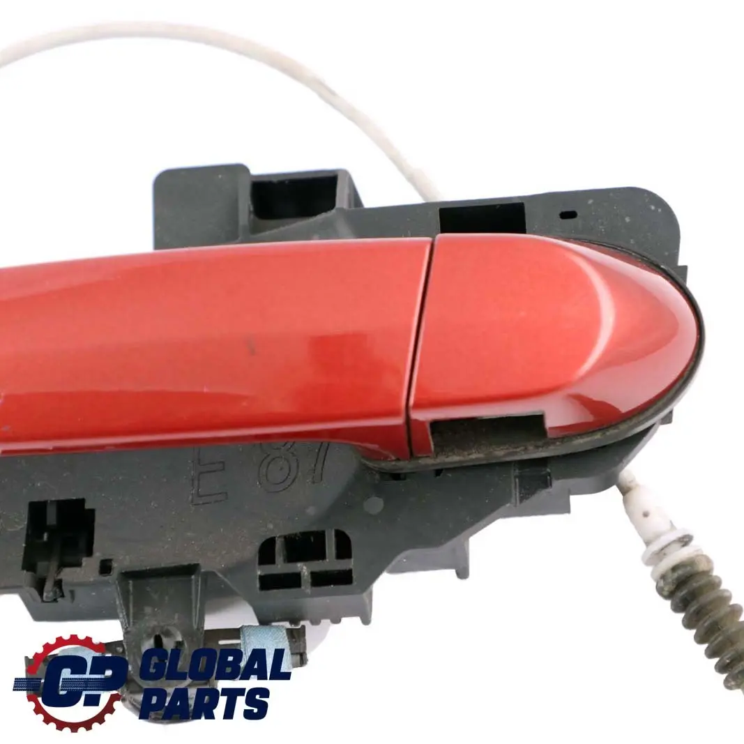 BMW 1 Series 2 E81 E82 E87 Complete Left Door Grab Handle N/S Sedona Red A79 - SKU rhd-7059677-SED2 - Part number 7059677