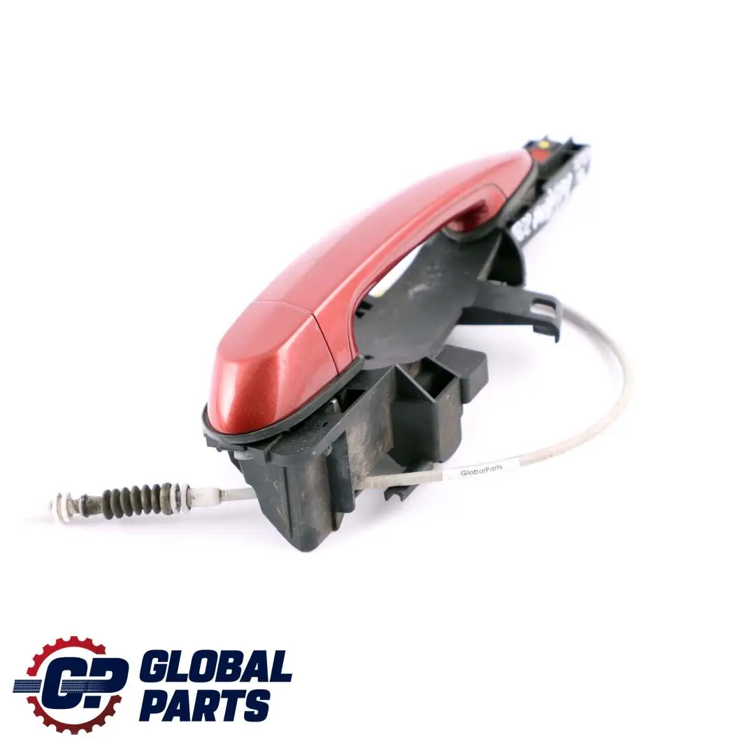 BMW 1 Series 2 E81 E82 E87 Complete Left Door Grab Handle N/S Sedona Red A79 - SKU rhd-7059677-SED2 - Part number 7059677