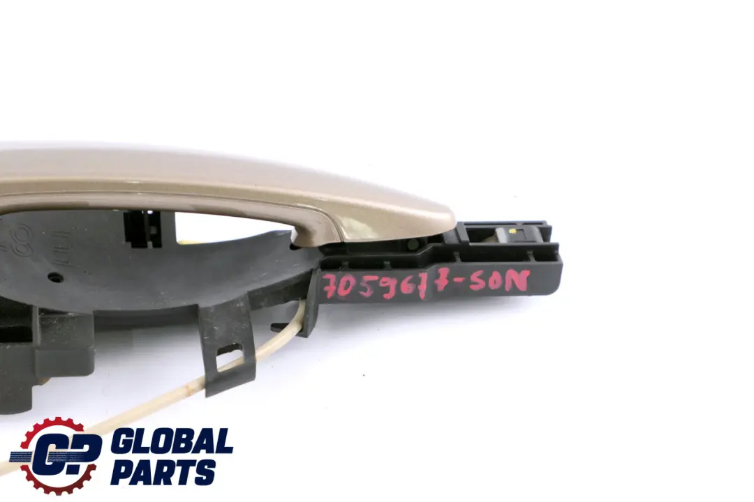 Front Left Door Grab Handle N/S Sonora Metallic A23 to BMW 1 Series E81 E87 with Part number 7059677 BMW 1 Series E81 E87 Front Left Door Grab Handle N/S Sonora Metallic A23 - SKU rhd-7059677-SON - Part number 7059677