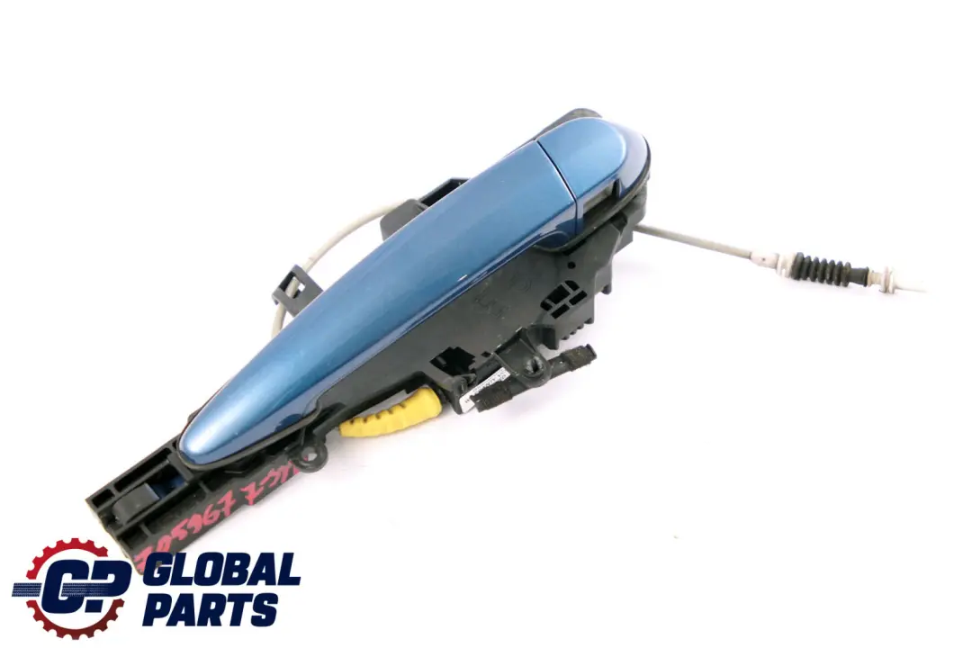 Left Front Complete Grab Handle N/S Sydneyblau Blue to BMW 1 Series E81 E82 E87 with Part number 7059677 BMW 1 Series E81 E82 E87 Left Front Complete Grab Handle N/S Sydneyblau Blue - SKU rhd-7059677-SYD1 - Part number 7059677