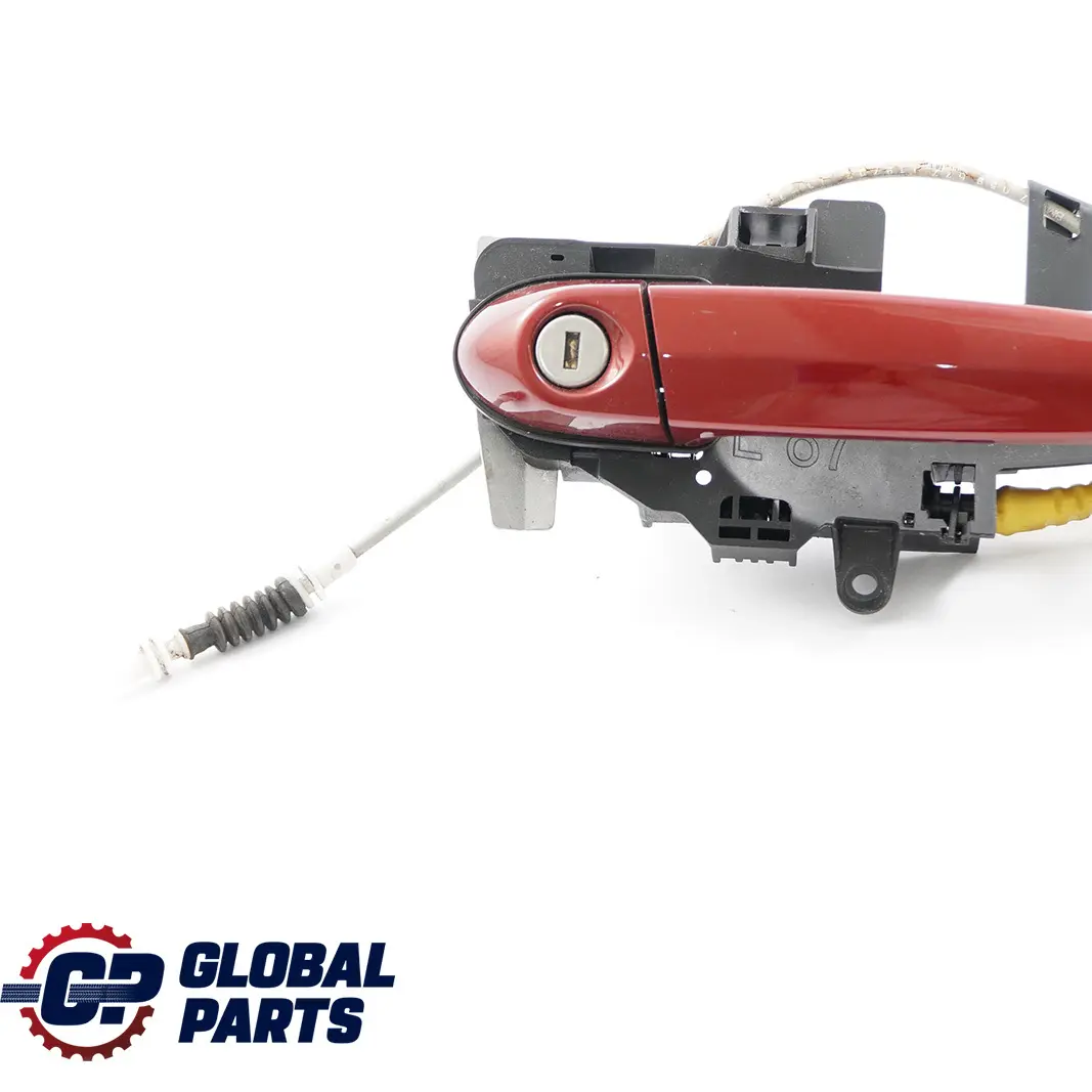 Front Right Door Grab Handle O/S Vermilionrot Metallic A82 to BMW 1 Series E81 E87 with Part number 7059677 BMW 1 Series E81 E87 Front Right Door Grab Handle O/S Vermilionrot Metallic A82 - SKU rhd-7059677-VER - Part number 7059677