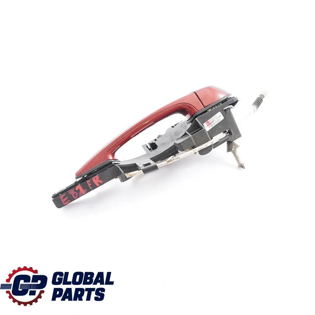 BMW 1 Series E81 E87 Front Right Door Grab Handle O/S Vermilionrot Metallic A82 - SKU rhd-7059677-VER - Part number 7059677