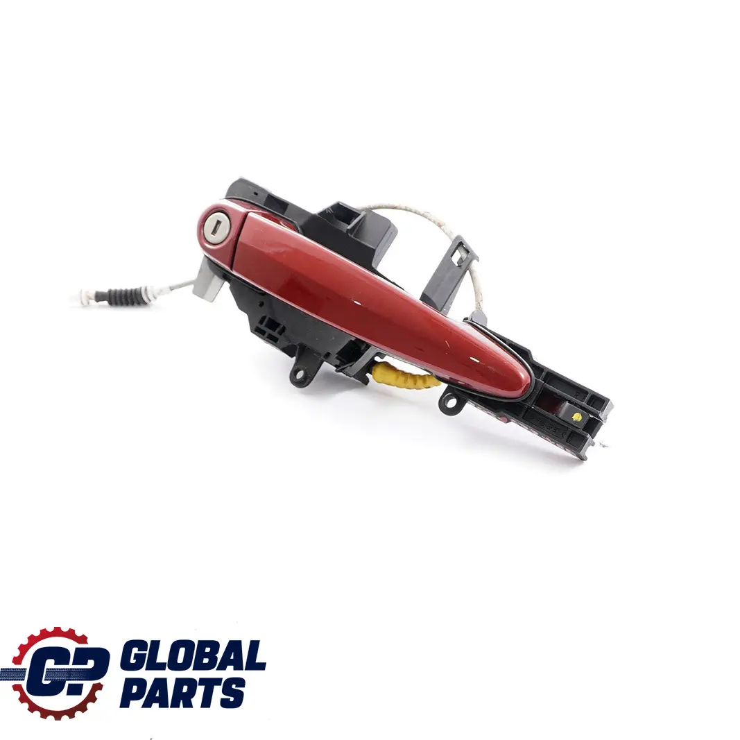 Front Right Door Grab Handle O/S Vermilionrot Metallic A82 to BMW 1 Series E81 E87 with Part number 7059677 BMW 1 Series E81 E87 Front Right Door Grab Handle O/S Vermilionrot Metallic A82 - SKU rhd-7059677-VER - Part number 7059677