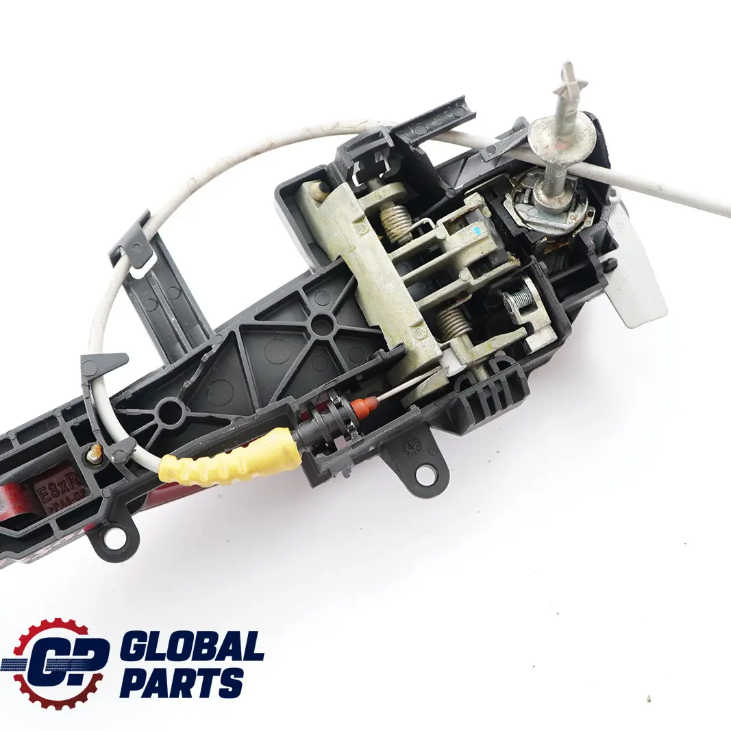 Front Right Door Grab Handle O/S Vermilionrot Metallic A82 to BMW 1 Series E81 E87 with Part number 7059677 BMW 1 Series E81 E87 Front Right Door Grab Handle O/S Vermilionrot Metallic A82 - SKU rhd-7059677-VER - Part number 7059677