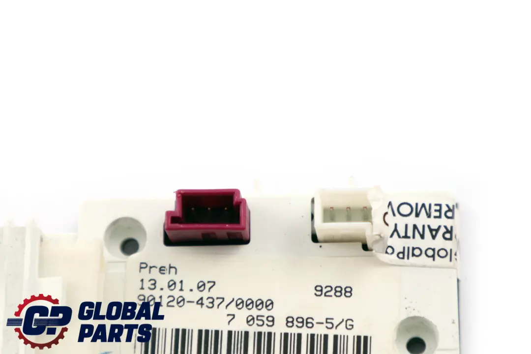 BMW 5 Series E60 E61 Automatic Gear Selecting Lever Module - SKU rhd-7059896-3 - Part number 7059896