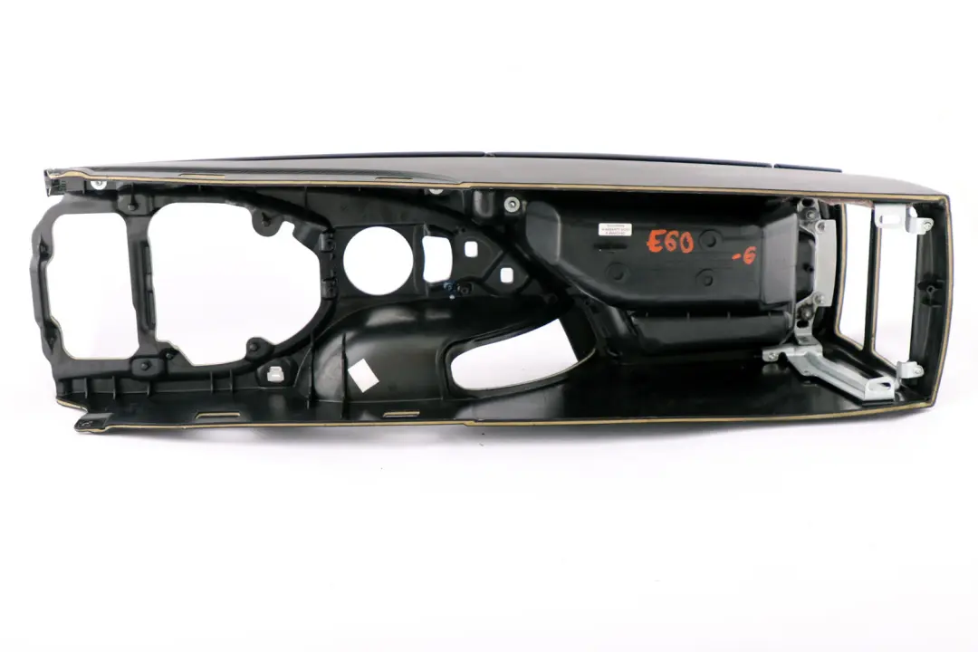 BMW 5 Series E60 E61 Black Centre Console Armrest Part - SKU rhd-7059950-6 - Part number 7059950