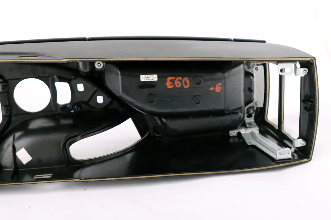 BMW 5 Series E60 E61 Black Centre Console Armrest Part - SKU rhd-7059950-6 - Part number 7059950