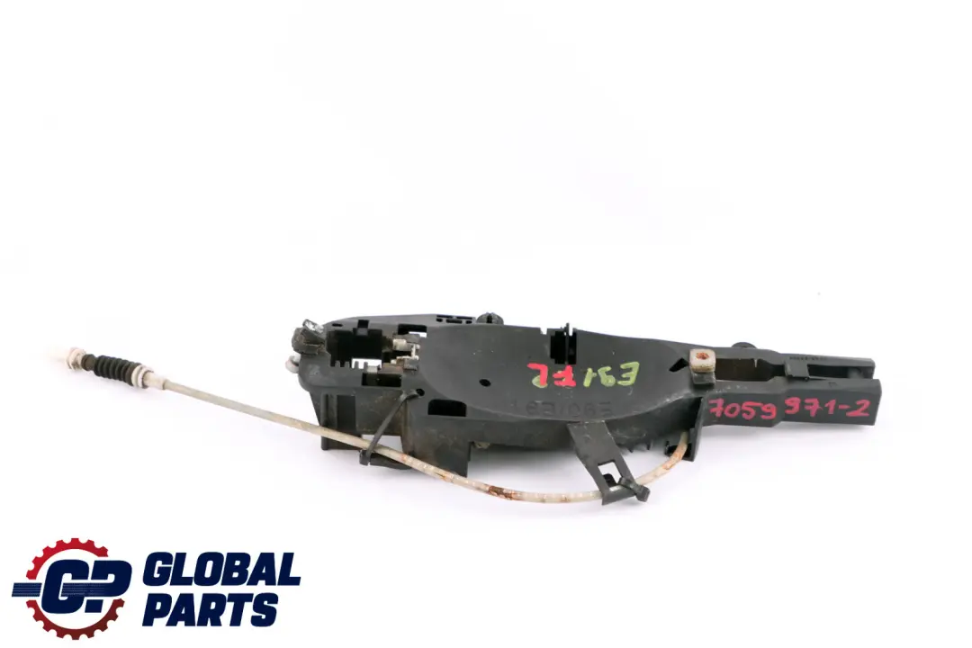BMW 3 Series 2 E90 E91 Outside Door Handle Carrier Front Left N/S Bowden Cable - SKU rhd-7059971-2 - Part number 7059971