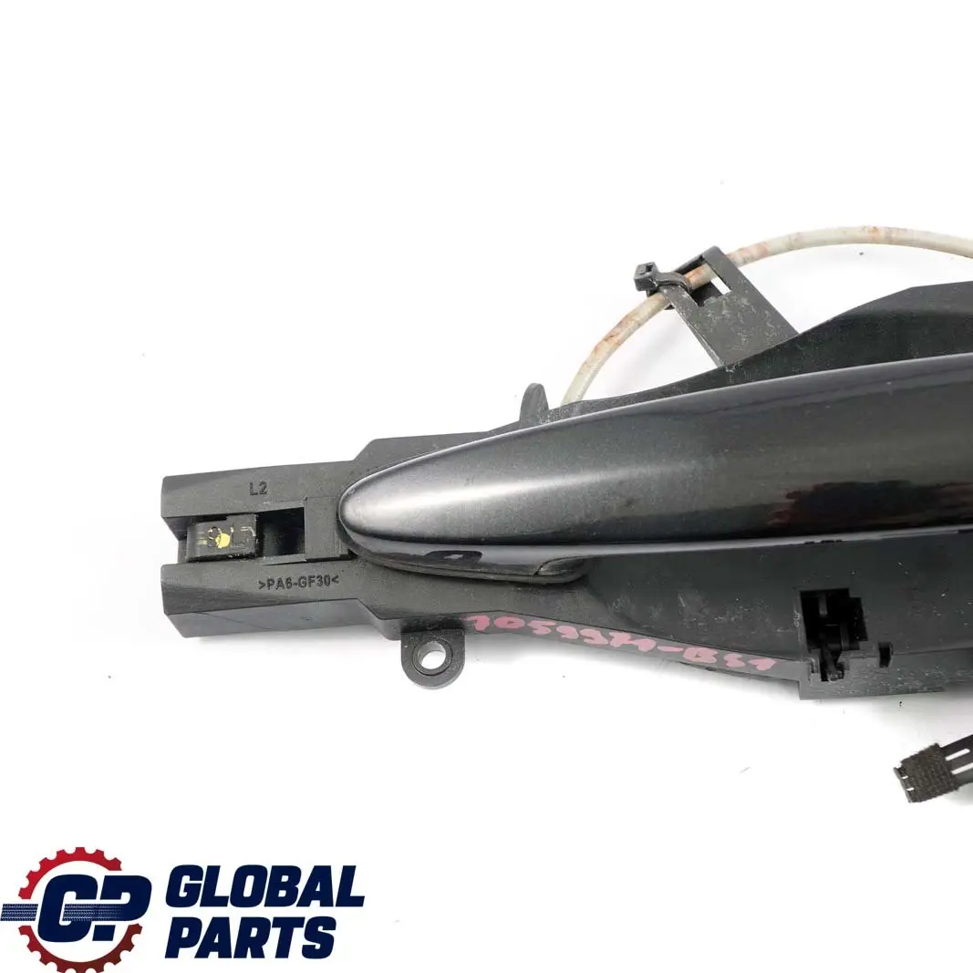 Complete Front Left Grab Handle N/S Black Sapphire to BMW 3 Series 1 E90 E91 with Part number 7059971 BMW 3 Series 1 E90 E91 Complete Front Left Grab Handle N/S Black Sapphire - SKU rhd-7059971-BS1 - Part number 7059971