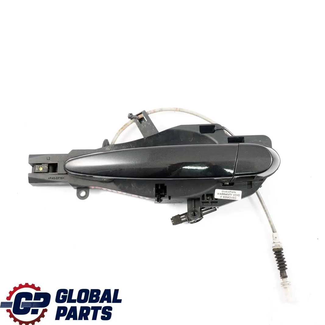 Complete Front Left Grab Handle N/S Black Sapphire to BMW 3 Series 1 E90 E91 with Part number 7059971 BMW 3 Series 1 E90 E91 Complete Front Left Grab Handle N/S Black Sapphire - SKU rhd-7059971-BS1 - Part number 7059971