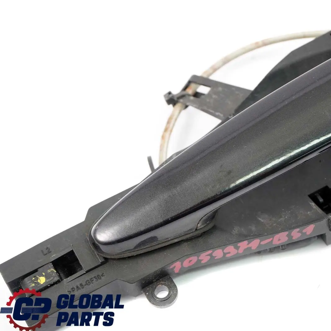 Complete Front Left Grab Handle N/S Black Sapphire to BMW 3 Series 1 E90 E91 with Part number 7059971 BMW 3 Series 1 E90 E91 Complete Front Left Grab Handle N/S Black Sapphire - SKU rhd-7059971-BS1 - Part number 7059971