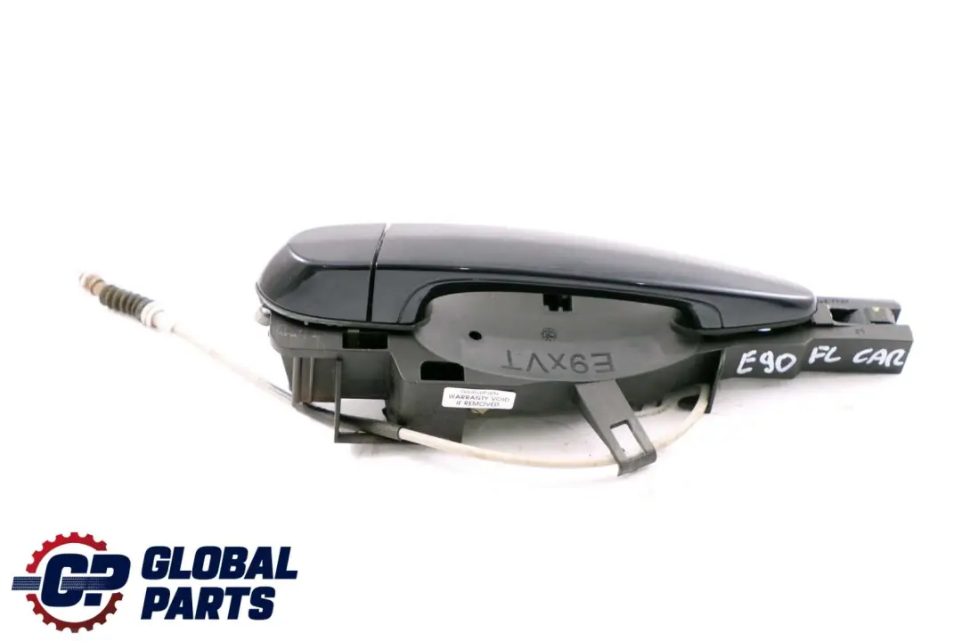 BMW 3 Series E90 E91 Complete Front Left Grab Handle N/S Carbonschwarz Black - SKU rhd-7059971-CAR - Part number 7059971
