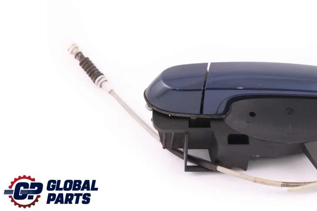 Complete Front Left Grab Handle N/S Tiefseeblau Blue A76 to BMW 3 Series E90 E91 with Part number 7059971 BMW 3 Series E90 E91 Complete Front Left Grab Handle N/S Tiefseeblau Blue A76 - SKU rhd-7059971-DSB - Part number 7059971