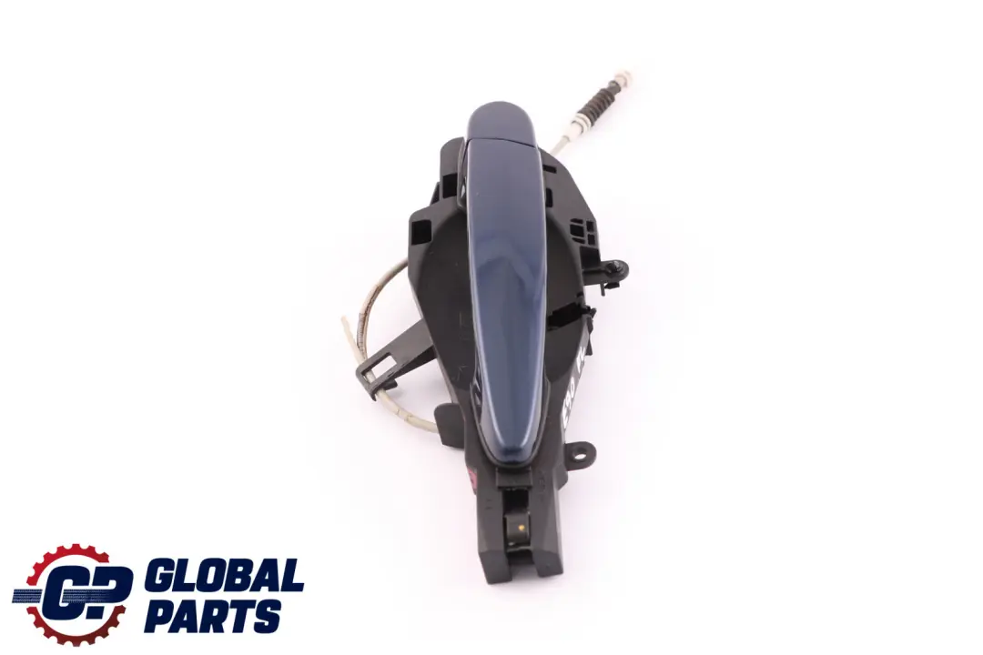 BMW 3 Series E90 E91 Complete Front Left Grab Handle N/S Tiefseeblau Blue A76 - SKU rhd-7059971-DSB - Part number 7059971