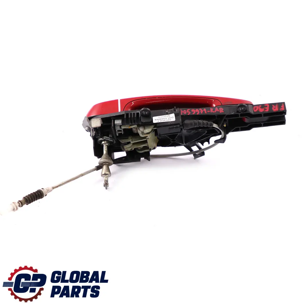 Front Right Grab Handle O/S Catch Karmesinrot Crimson Red to BMW 3 Series E90 E91 with Part number 7059971 BMW 3 Series E90 E91 Front Right Grab Handle O/S Catch Karmesinrot Crimson Red - SKU rhd-7059971-KAR - Part number 7059971