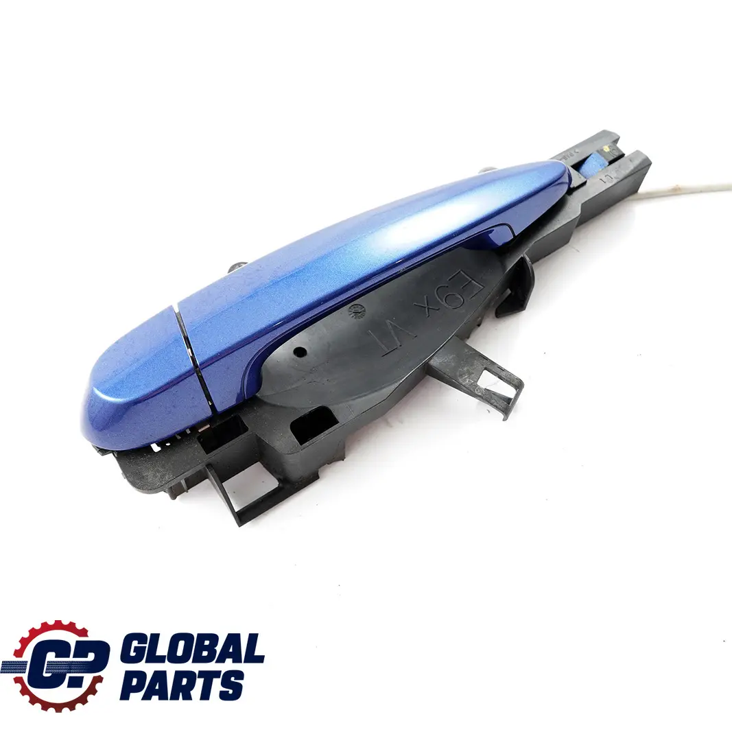 Complete Front Left Grab Handle N/S Montegoblau Montego Blue to BMW 3 Series E90 with Part number 7059971 BMW 3 Series E90 Complete Front Left Grab Handle N/S Montegoblau Montego Blue - SKU rhd-7059971-MTB - Part number 7059971