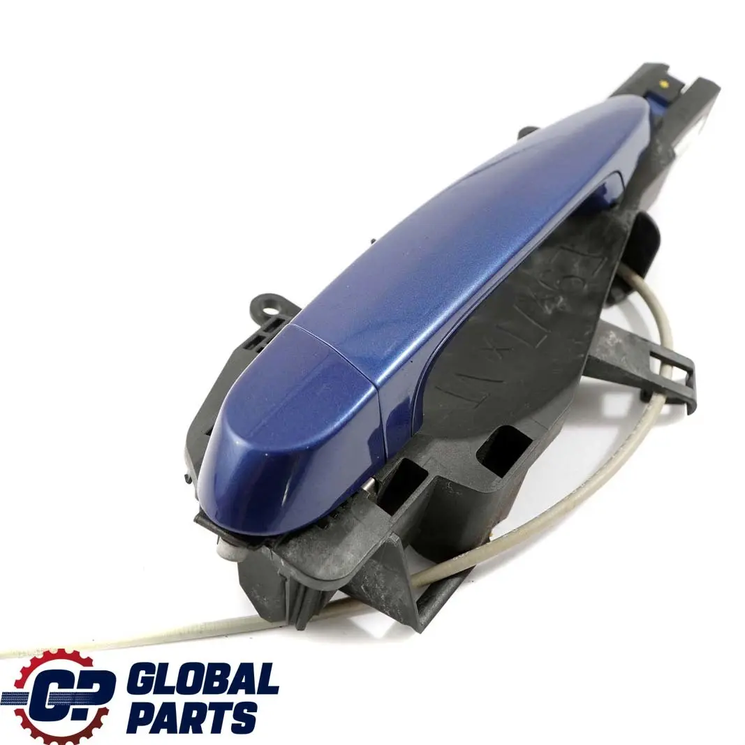 Complete Front Left Grab Handle N/S Montegoblau Montego Blue to BMW 3 Series 1 E90 with Part number 7059971 BMW 3 Series 1 E90 Complete Front Left Grab Handle N/S Montegoblau Montego Blue - SKU rhd-7059971-MTB1 - Part number 7059971