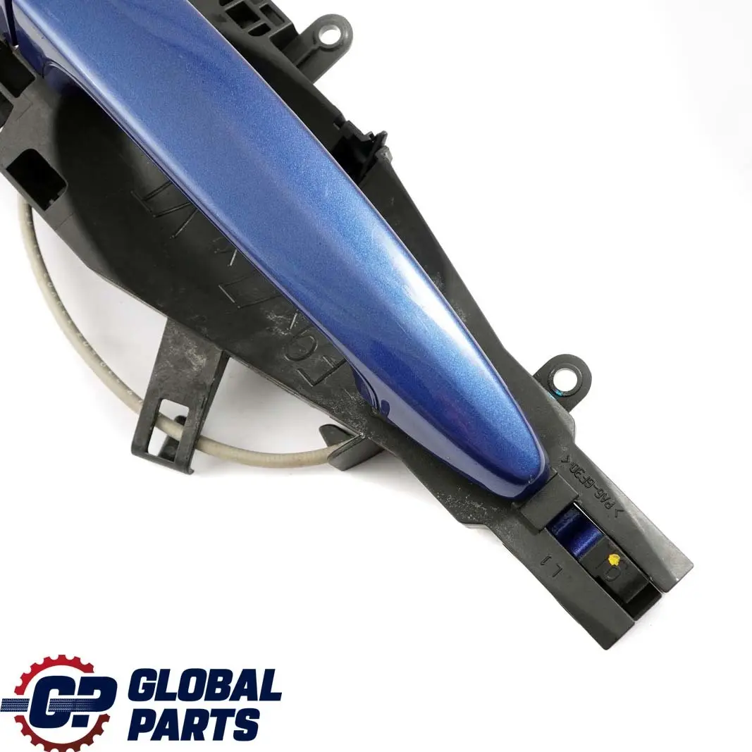 Complete Front Left Grab Handle N/S Montegoblau Montego Blue to BMW 3 Series 1 E90 with Part number 7059971 BMW 3 Series 1 E90 Complete Front Left Grab Handle N/S Montegoblau Montego Blue - SKU rhd-7059971-MTB1 - Part number 7059971