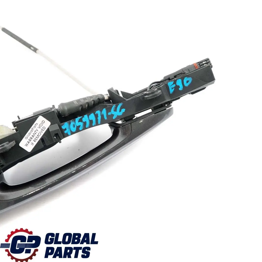 Front Left Grab Handle N/S Sparkling Graphite Metallic A22 to BMW 3 Series E90 E91 with Part number 7059971 BMW 3 Series E90 E91 Front Left Grab Handle N/S Sparkling Graphite Metallic A22 - SKU rhd-7059971-SG - Part number 7059971