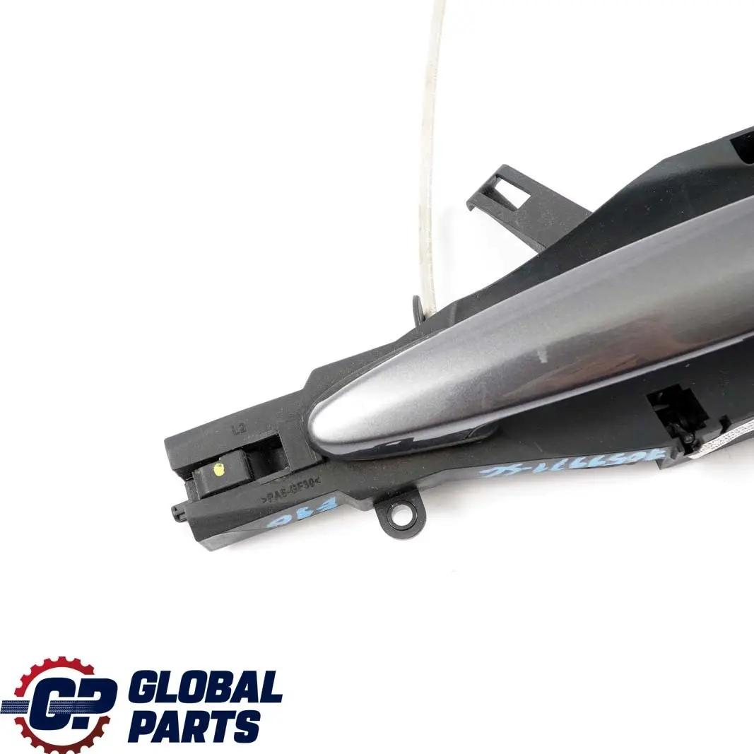 Front Left Grab Handle N/S Sparkling Graphite Metallic A22 to BMW 3 Series E90 E91 with Part number 7059971 BMW 3 Series E90 E91 Front Left Grab Handle N/S Sparkling Graphite Metallic A22 - SKU rhd-7059971-SG - Part number 7059971