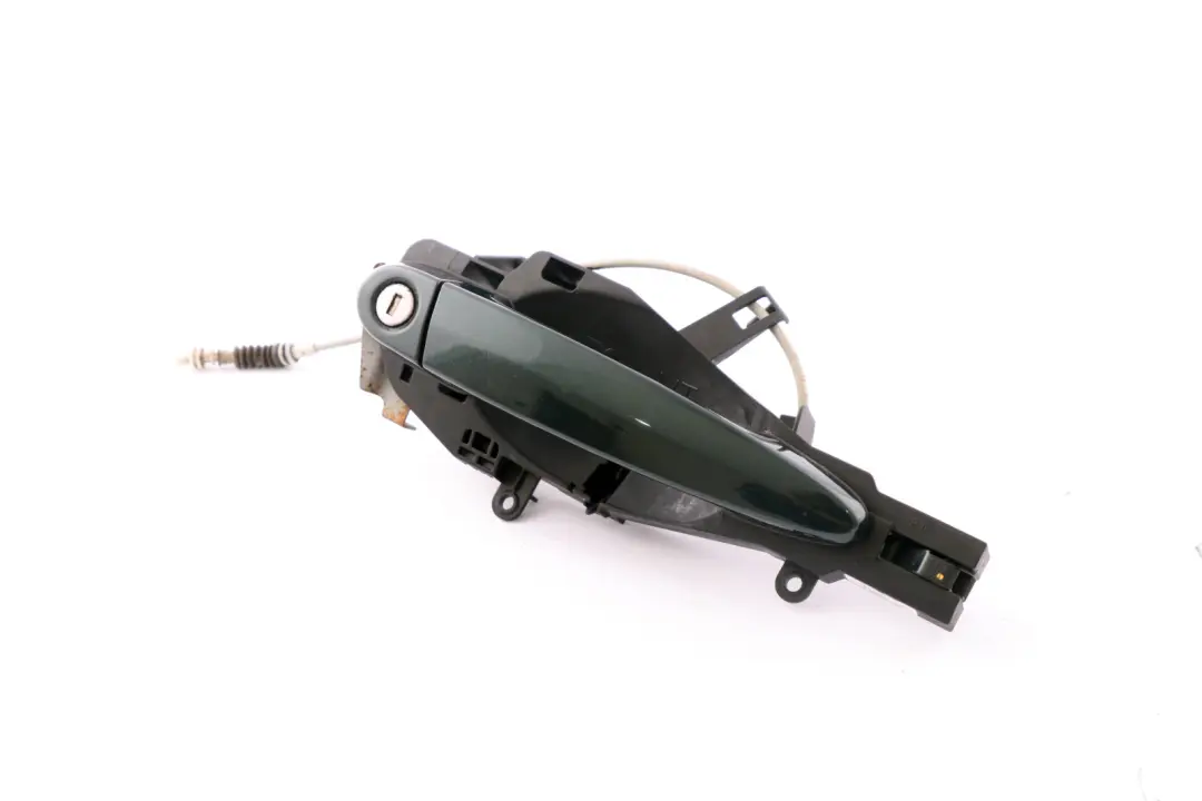 BMW 3 Series E90 E91 Complete Front Right Grab Handle O/S Catch Deep Green - SKU rhd-7059971-TG - Part number 7059971