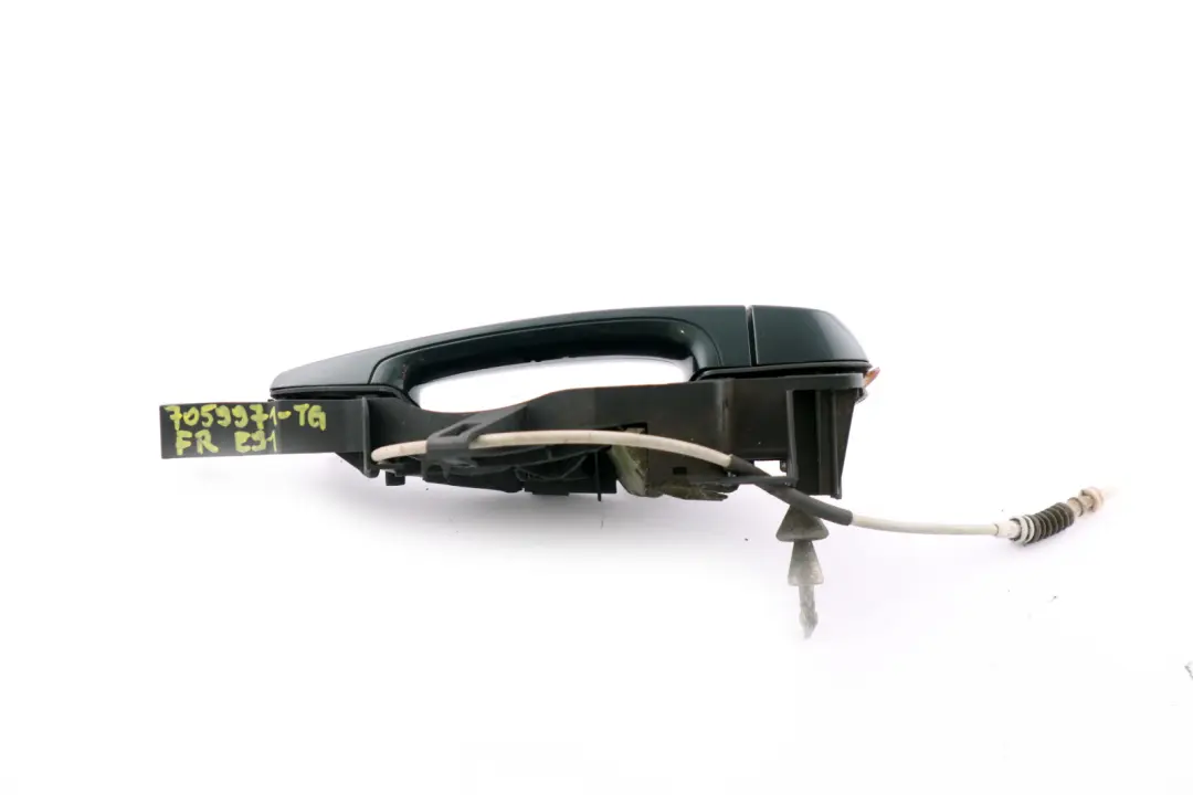 Complete Front Right Grab Handle O/S Catch Deep Green to BMW 3 Series E90 E91 with Part number 7059971 BMW 3 Series E90 E91 Complete Front Right Grab Handle O/S Catch Deep Green - SKU rhd-7059971-TG - Part number 7059971