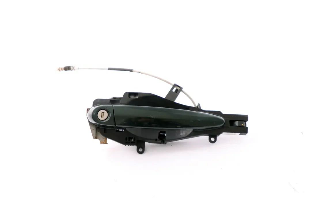 BMW 3 Series E90 E91 Complete Front Right Grab Handle O/S Catch Deep Green - SKU rhd-7059971-TG - Part number 7059971