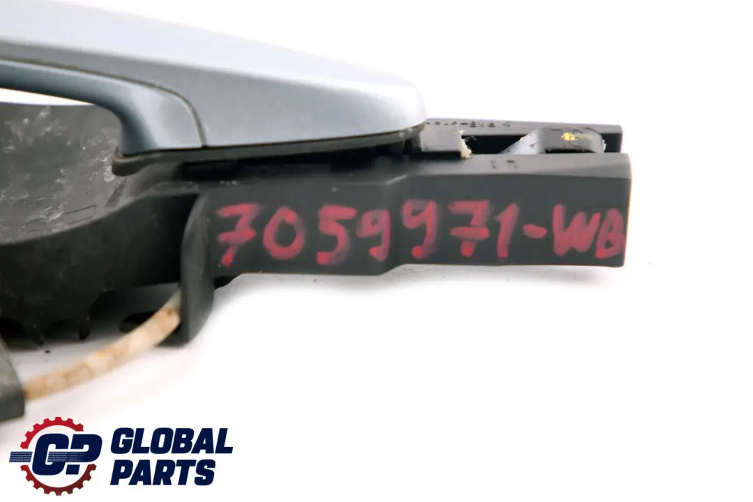 Complete Front Left Grab Handle N/S Bluewater Metallic to BMW 3 Series E90 E91 with Part number 7059971 BMW 3 Series E90 E91 Complete Front Left Grab Handle N/S Bluewater Metallic - SKU rhd-7059971-WB - Part number 7059971