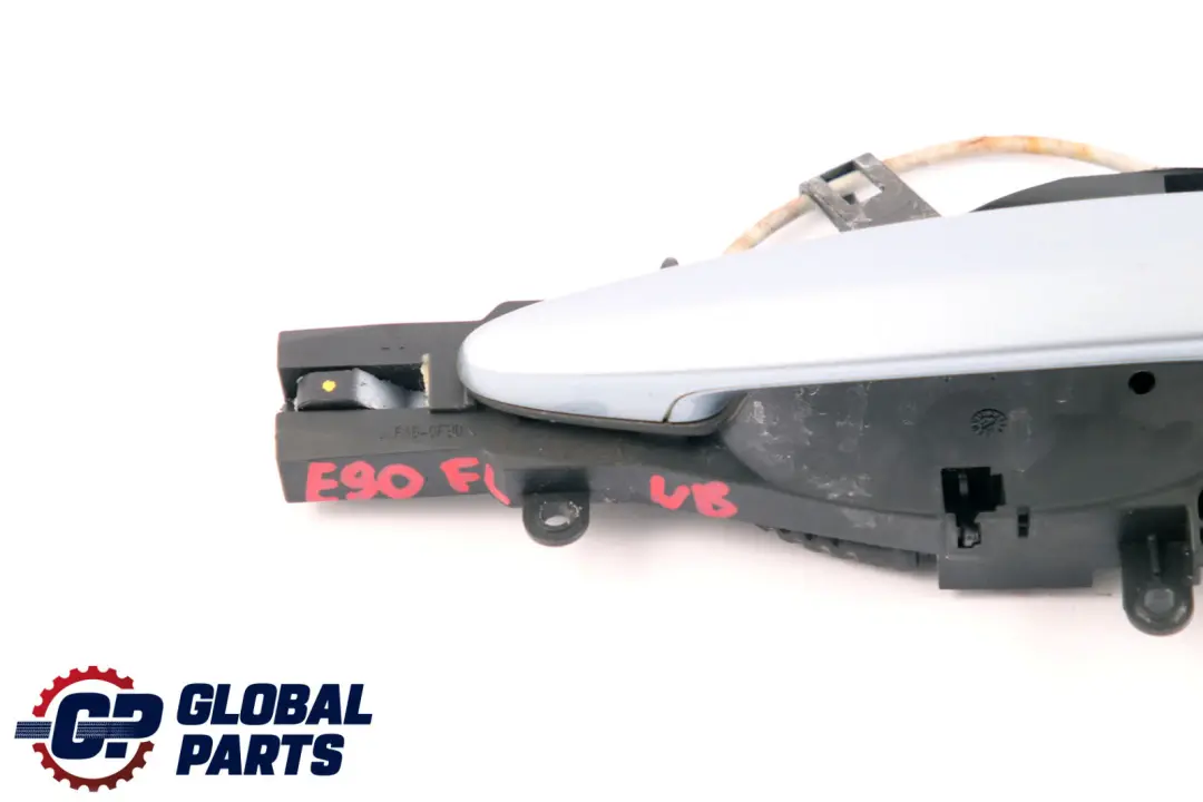 BMW 3 Series E90 E91 Complete Front Left Grab Handle N/S Bluewater Metallic - SKU rhd-7059971-WB - Part number 7059971