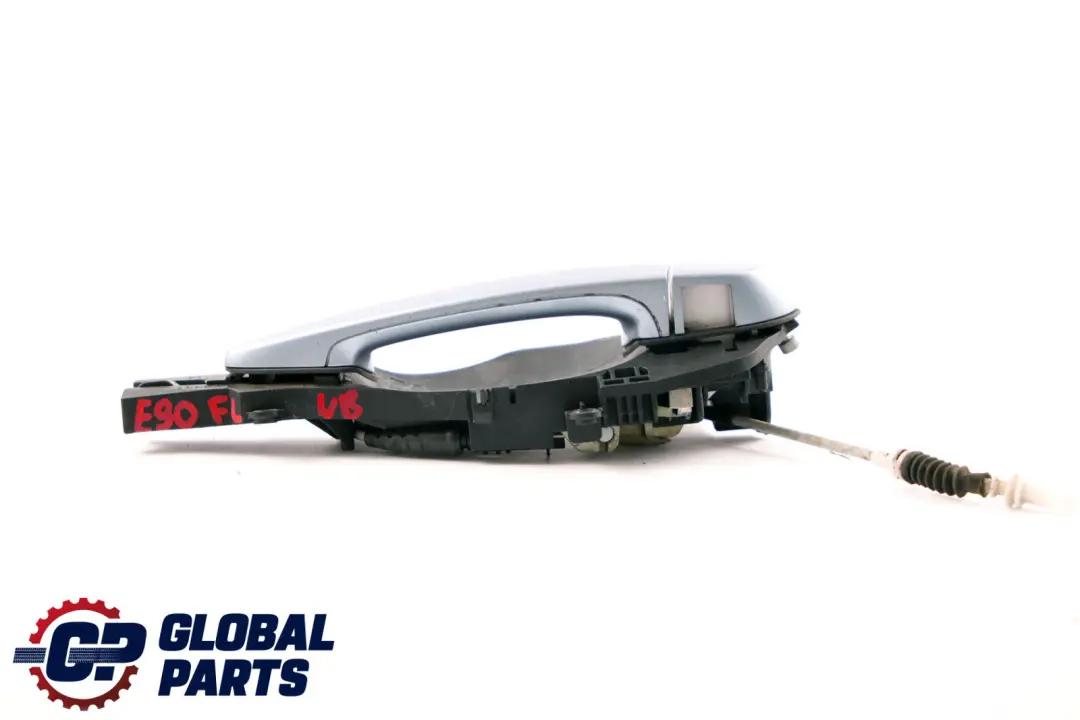 BMW 3 Series E90 E91 Complete Front Left Grab Handle N/S Bluewater Metallic - SKU rhd-7059971-WB - Part number 7059971