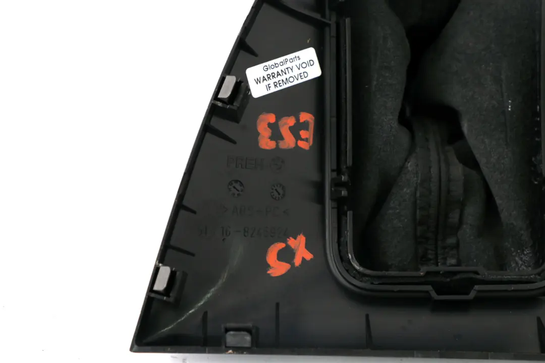 Selector Trim Cover to BMW X5 Series 2 E53 Automatic Gear with Part number 7060446 BMW X5 Series 2 E53 Automatic Gear Selector Trim Cover - SKU rhd-7060446-2 - Part number 7060446