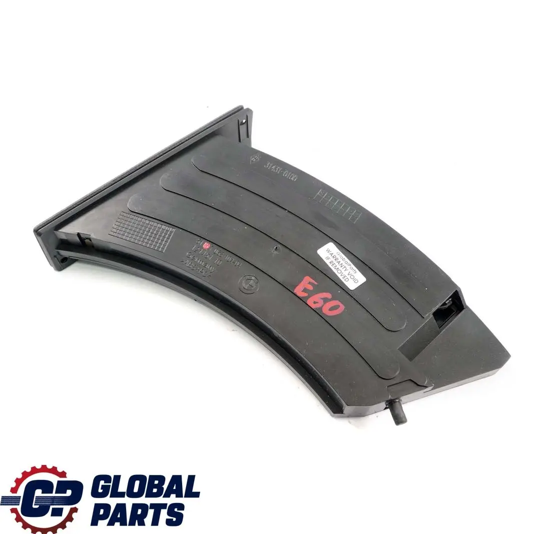 Drink Holder Right Drivers Side O/S Black to BMW 5 Series E60 E61 Cup with Part number 7063104 BMW 5 Series E60 E61 Cup Drink Holder Right Drivers Side O/S Black - SKU rhd-7063104 - Part number 7063104