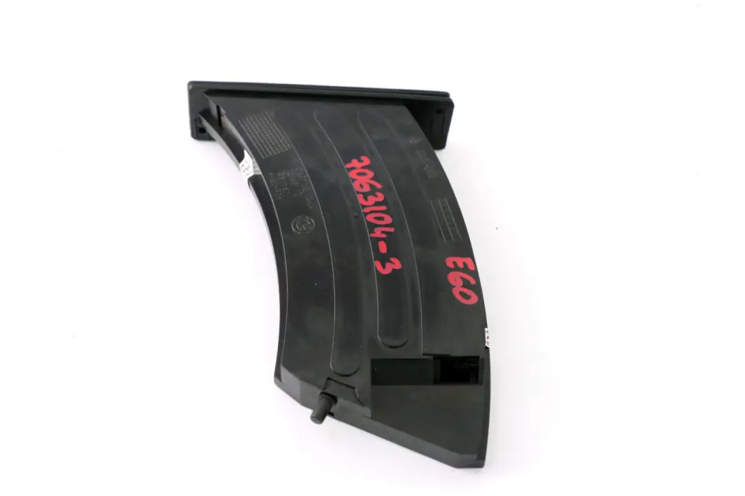 BMW 5 Series 3 E60 E61 Cup Drink Holder Right Drivers Side O/S Black - SKU rhd-7063104-3 - Part number 7063104