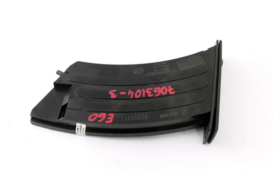 BMW 5 Series 3 E60 E61 Cup Drink Holder Right Drivers Side O/S Black - SKU rhd-7063104-3 - Part number 7063104