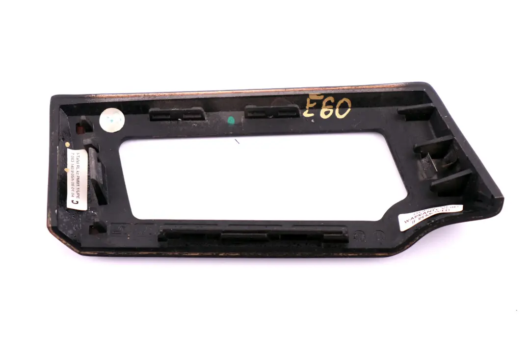 Dashboard Poplar Woodgrain Hell Strip I-panel Right O/S to BMW 5 Series E60 E61 with Part number 7063140 BMW 5 Series E60 E61 Dashboard Poplar Woodgrain Hell Strip I-panel Right O/S - SKU rhd-7063140 - Part number 7063140