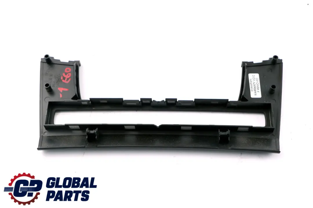 Centre Cover Dashboard Frame Trim Panel Black 7063145 to BMW 5 Series E60 E61 LCI with Part number BMW 5 Series E60 E61 LCI Centre Cover Dashboard Frame Trim Panel Black 7063145 - SKU rhd-7063145-1 - Part number