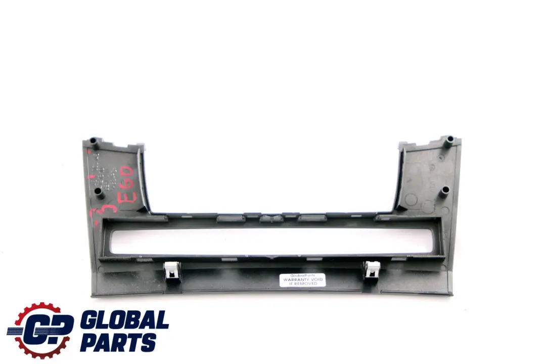 Centre Cover Dashboard Frame Trim Basaltgrau Grey to BMW 5 Series 3 E60 E61 LCI with Part number 7063145 BMW 5 Series 3 E60 E61 LCI Centre Cover Dashboard Frame Trim Basaltgrau Grey - SKU rhd-7063145-3 - Part number 7063145