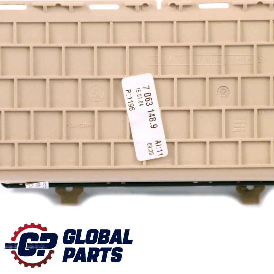 Centre Cover Dashboard Dash Storage Frame Trim Beige to BMW 5 Series 4 E60 E61 with Part number 7063145 BMW 5 Series 4 E60 E61 Centre Cover Dashboard Dash Storage Frame Trim Beige - SKU rhd-7063145-4 - Part number 7063145