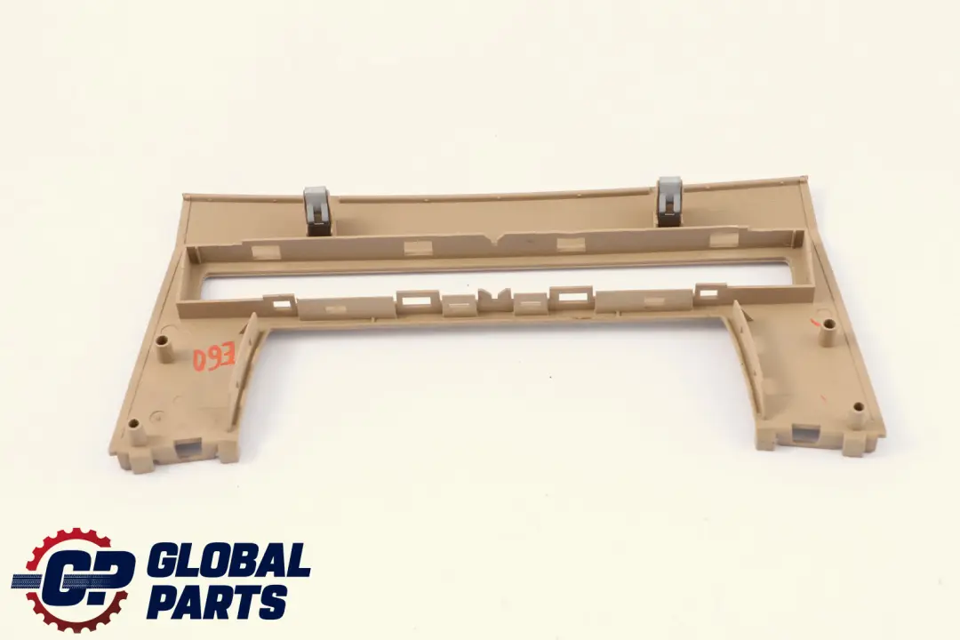Centre Cover Dashboard Frame Trim Panel Beige to BMW 5 Series E60 E61 with Part number 7063145 BMW 5 Series E60 E61 Centre Cover Dashboard Frame Trim Panel Beige - SKU rhd-7063145 - Part number 7063145