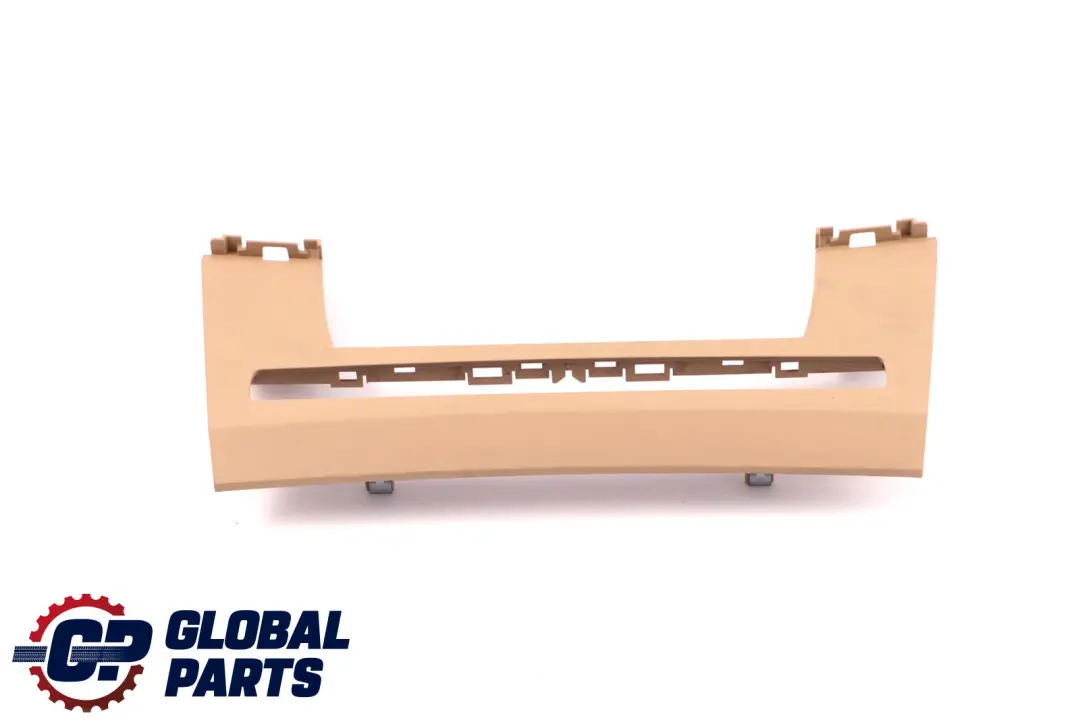 Centre Cover Dashboard Frame Trim Panel Beige to BMW 5 Series E60 E61 with Part number 7063145 BMW 5 Series E60 E61 Centre Cover Dashboard Frame Trim Panel Beige - SKU rhd-7063145 - Part number 7063145