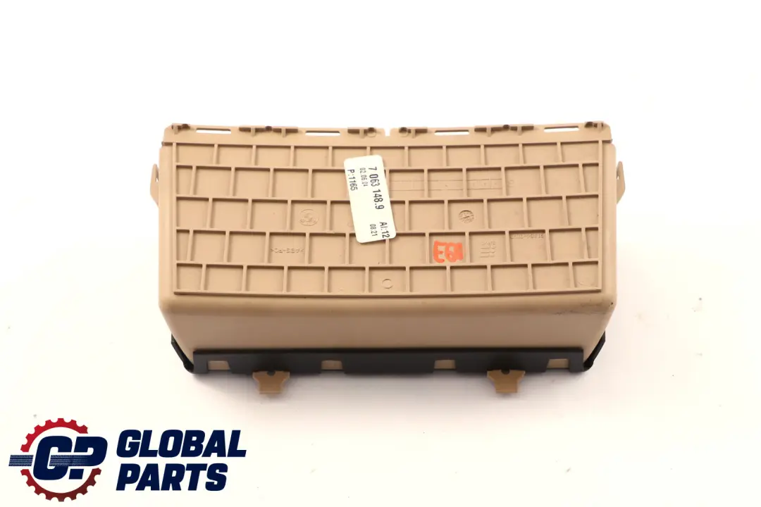 BMW 5 Series E60 E61 Dashboard Dash Centre Console Storage Trim Beige - SKU rhd-7063148 - Part number 7063148