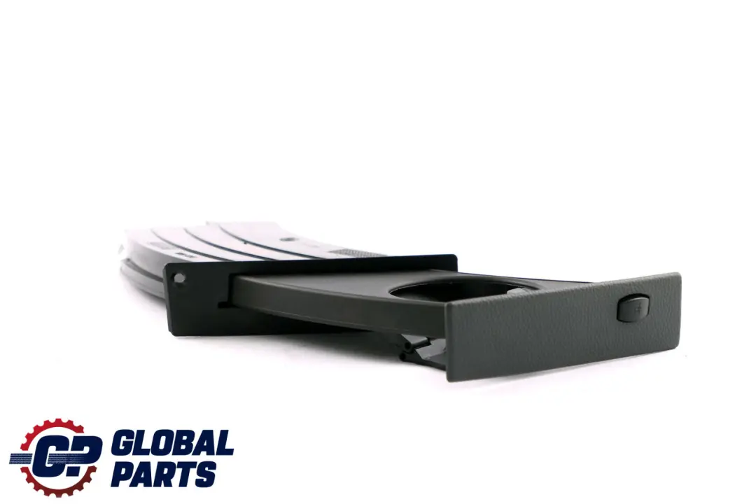 Drink Bottle Holder Right Drivers Side O/S Basaltgrau Grey to BMW 5 Series E60 Cup with Part number 7063168 BMW 5 Series E60 Cup Drink Bottle Holder Right Drivers Side O/S Basaltgrau Grey - SKU rhd-7063168 - Part number 7063168