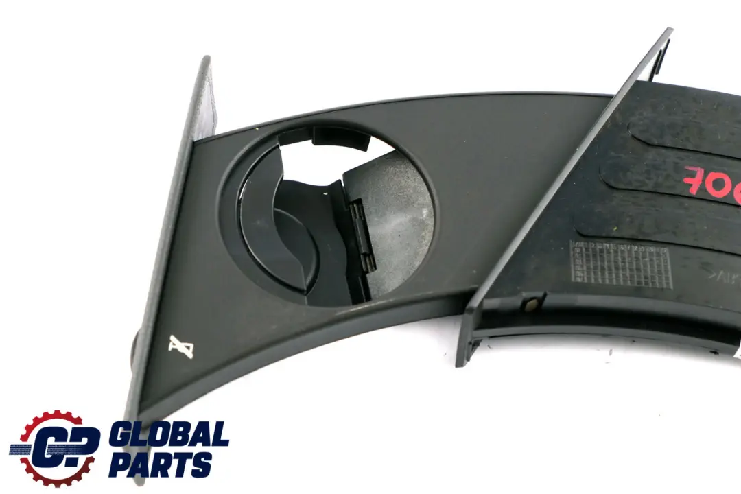 Drink Bottle Holder Right Drivers Side O/S Basaltgrau Grey to BMW 5 Series E60 Cup with Part number 7063168 BMW 5 Series E60 Cup Drink Bottle Holder Right Drivers Side O/S Basaltgrau Grey - SKU rhd-7063168 - Part number 7063168