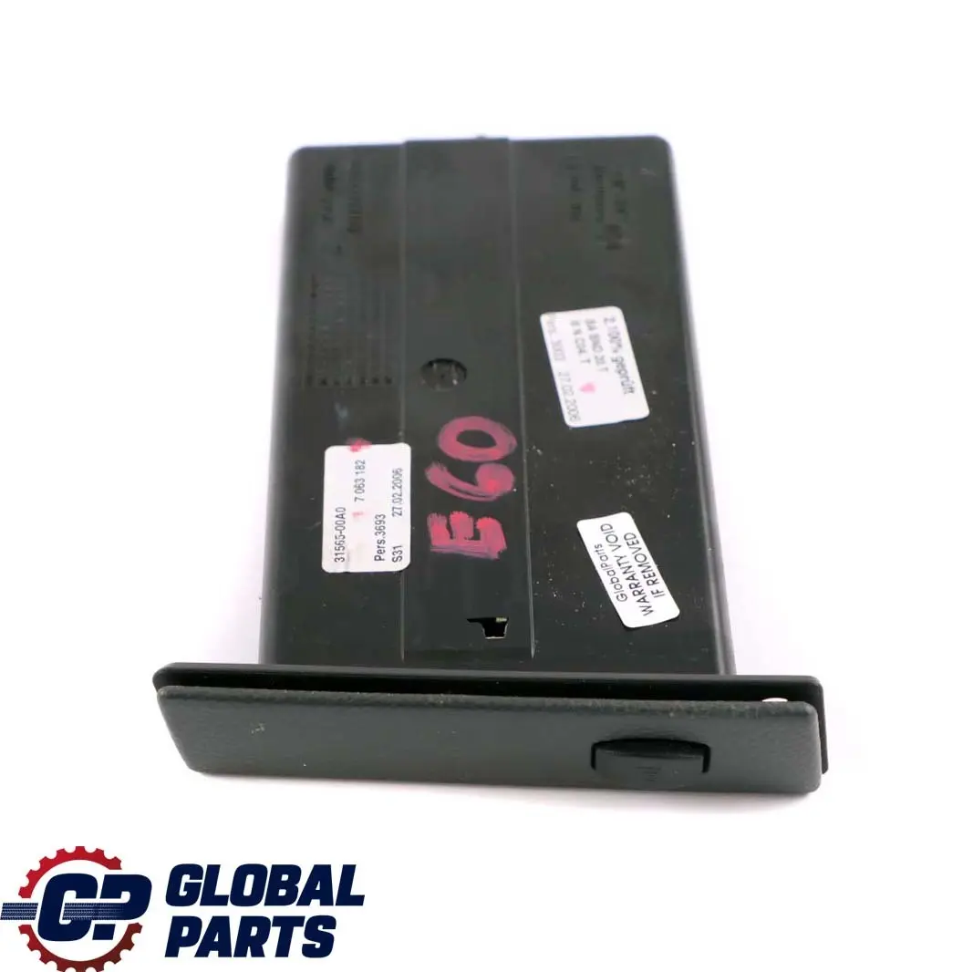 BMW 5 Series E60 E61 Cup Drink Bottle Holder Outer Basaltgrau Grey - SKU rhd-7063182 - Part number 7063182