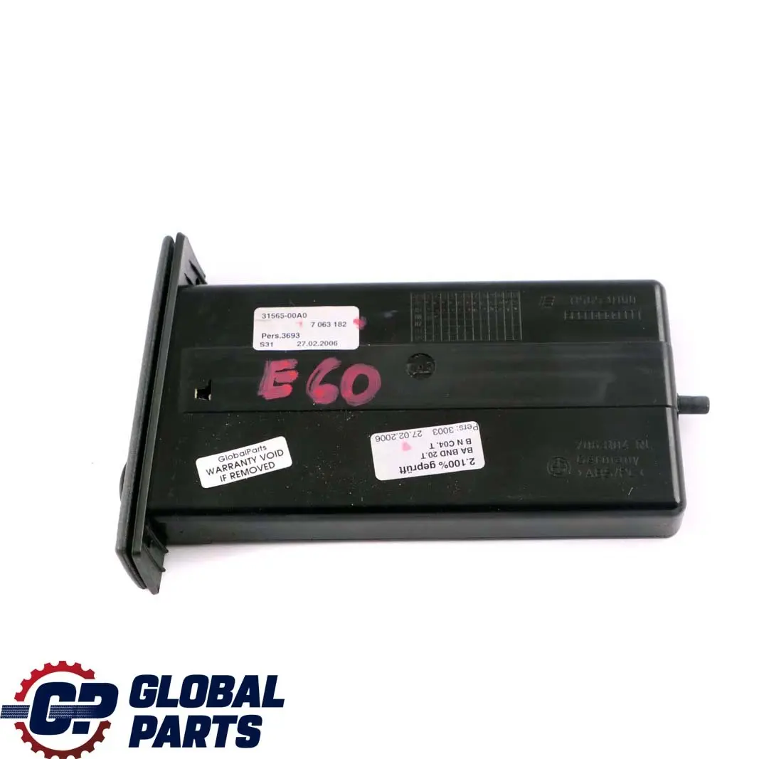 BMW 5 Series E60 E61 Cup Drink Bottle Holder Outer Basaltgrau Grey - SKU rhd-7063182 - Part number 7063182