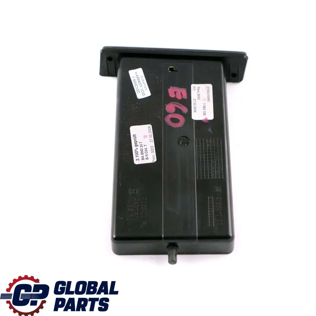 BMW 5 Series E60 E61 Cup Drink Bottle Holder Outer Basaltgrau Grey - SKU rhd-7063182 - Part number 7063182